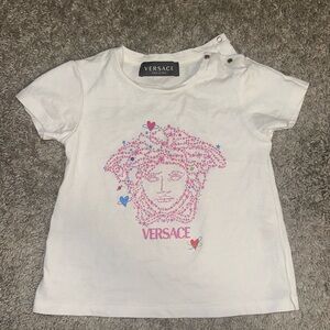Girl's Glitter Medusa Head Graphic T-Shirt